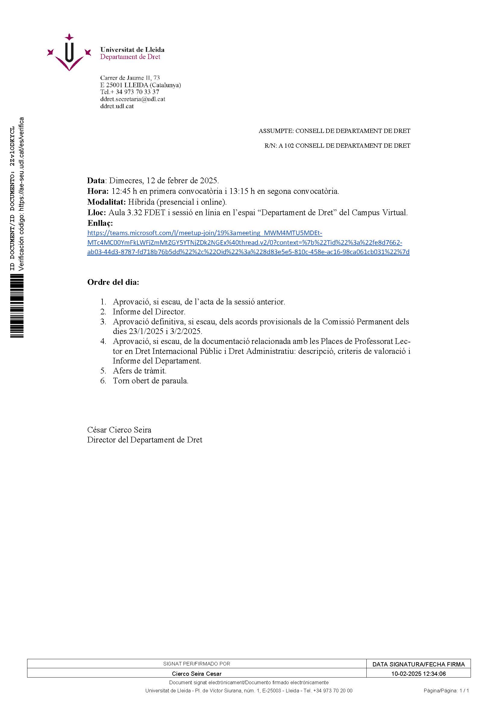 CD 12 02 25_Convocatoria